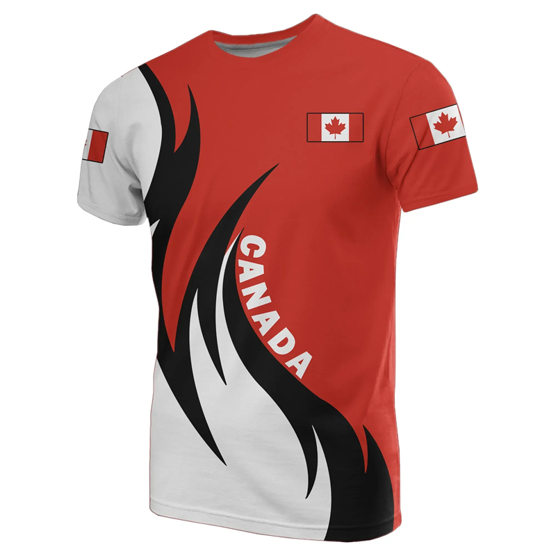 Canada Day T-shirt Canadian Fl – Summer Clothing Canada recenzja i cena