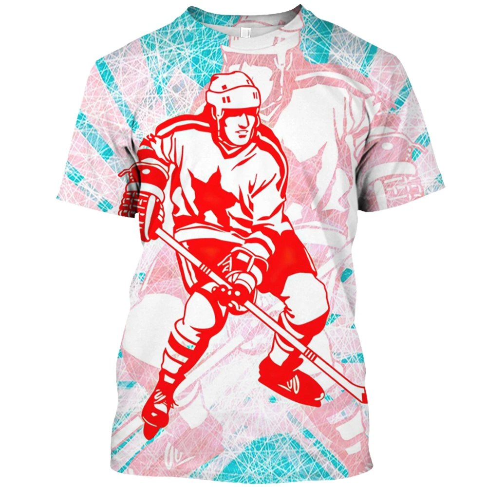 Canada Hockey T-Shirt Fashion  – Summer Clothing Canada recenzja i cena